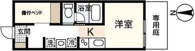 リバーノース中筋の間取り画像