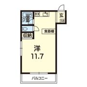 コーポラスJUNの間取り画像