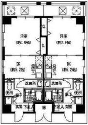 メゾン・ド・ヴィレ内本町の間取り画像