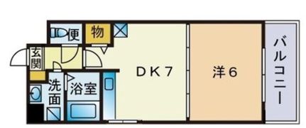 KT大濠の間取り画像