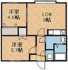 ベルアベニューの間取り画像