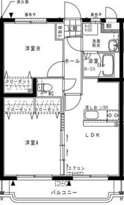 サニーコート笹目の間取り画像