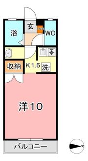 ブールブランシュ Aの間取り画像
