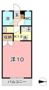 ブールブランシュ Aの間取り画像