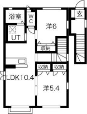 ベルカーサBの間取り画像