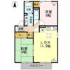 リヴェールSACHI B棟の間取り画像
