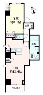 コントレイルの間取り画像
