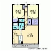 フォブール竹原の間取り画像