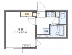 レオネクスト旭鶴Ⅱの間取り画像