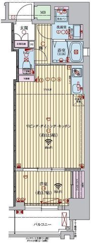 ファーストフィオーレ本町イーストⅡの間取り画像