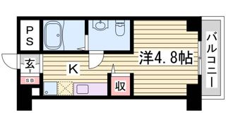 クレール久保の間取り画像