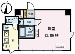 パルク北参道の間取り画像
