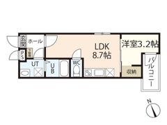 セブンプロート江波本町Ⅱの間取り画像