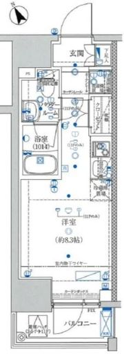 クラリッサ横浜WESTの間取り画像