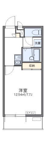 レオパレスシャルマンの間取り画像