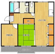メゾン上田の間取り画像