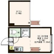 ラグーン西荻窪の間取り画像