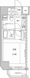 ジェノヴィア東大前グリーンヴェールの間取り画像