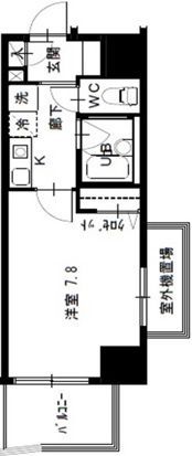 ユリカロゼ西新井駅前の間取り画像