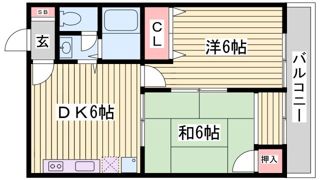 ピュア大翔の間取り画像
