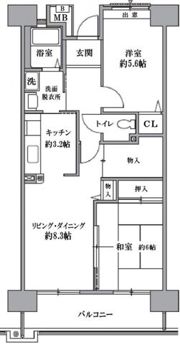 T's garden清瀬の間取り画像