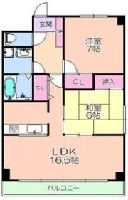 ロイヤル山崎の間取り画像