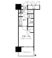 フォンテーヌ芝浦の間取り画像