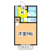 グランドハイツB棟の間取り画像