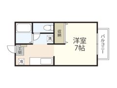 サンライフ土肥Bの間取り画像