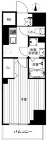 パレスシンシア江東橋の間取り画像