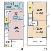 シャティーニ Bの間取り画像