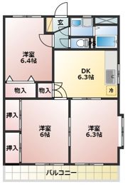 黒木ビルの間取り画像