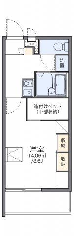 レオパレスドリームの間取り画像