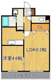 T-FLAT58の間取り画像