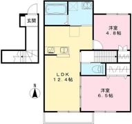 中仙道iori Ⅲの間取り画像