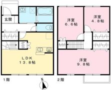 ソレイユ・ル・バン清水の間取り画像
