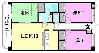 アルカンシエルの間取り画像
