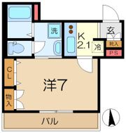 メルヴェイユ上大岡の間取り画像