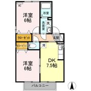 セジュールななみの間取り画像