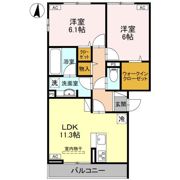 EIJU HOUSE Ⅱの間取り画像