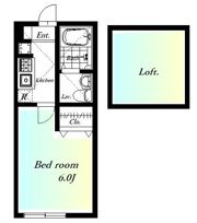 アザーレ・ターコイズ府中本町B棟の間取り画像