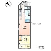 サウダージの間取り画像