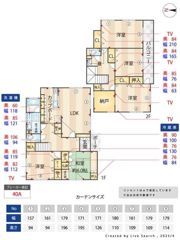 川口長蔵戸建の間取り画像