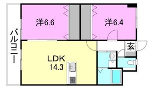ファインコートの間取り画像