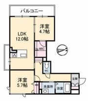 Prateriaの間取り画像