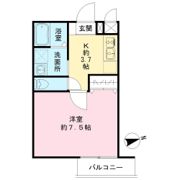 ラテルネ中野本町の間取り画像