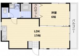 Qハイツ大内の間取り画像