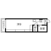 メゾンドショコラアメールの間取り画像
