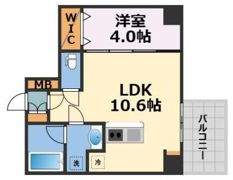 ブエナビスタ阿波座タワーの間取り画像