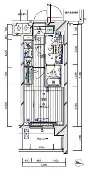 メインステージ川崎ウエストの間取り画像